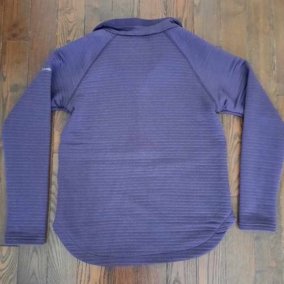 NWOT 💜 Columbia Pullover, Half-Zip Sweater, Size Small, Purple - Picture 4 of 7